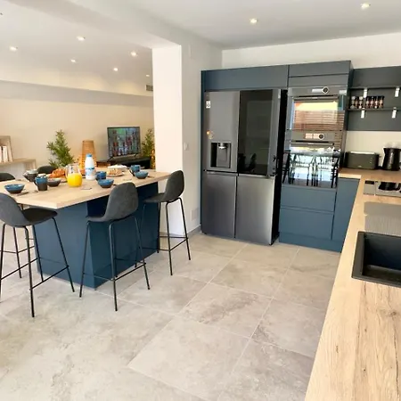 Ferienhaus Casa Mynka - Calme - Clim Reversible Centralisee - Wifi - Bureaux - Parking - Equipements Bebes- Sudsejourconciergerie Cabestany